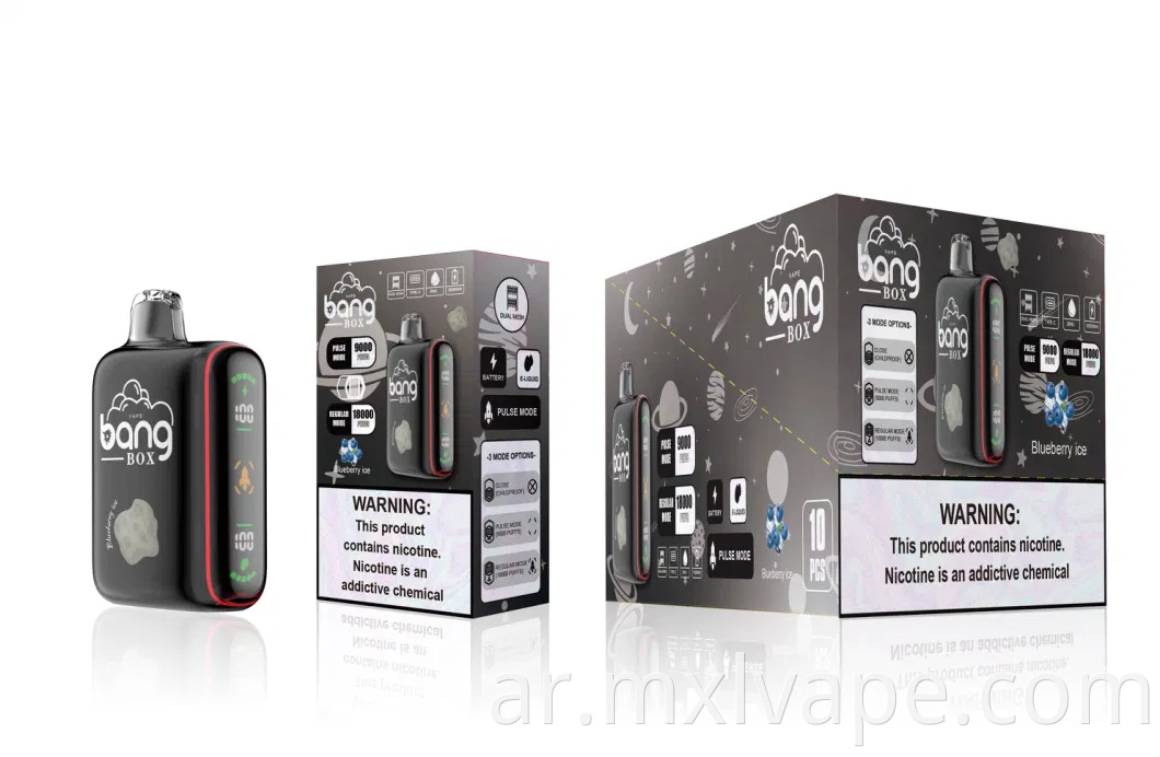 سعر البيع بالجملة يمكن التخلص منه Vape Pod Bang Box 9000-18000 Puffs Poco